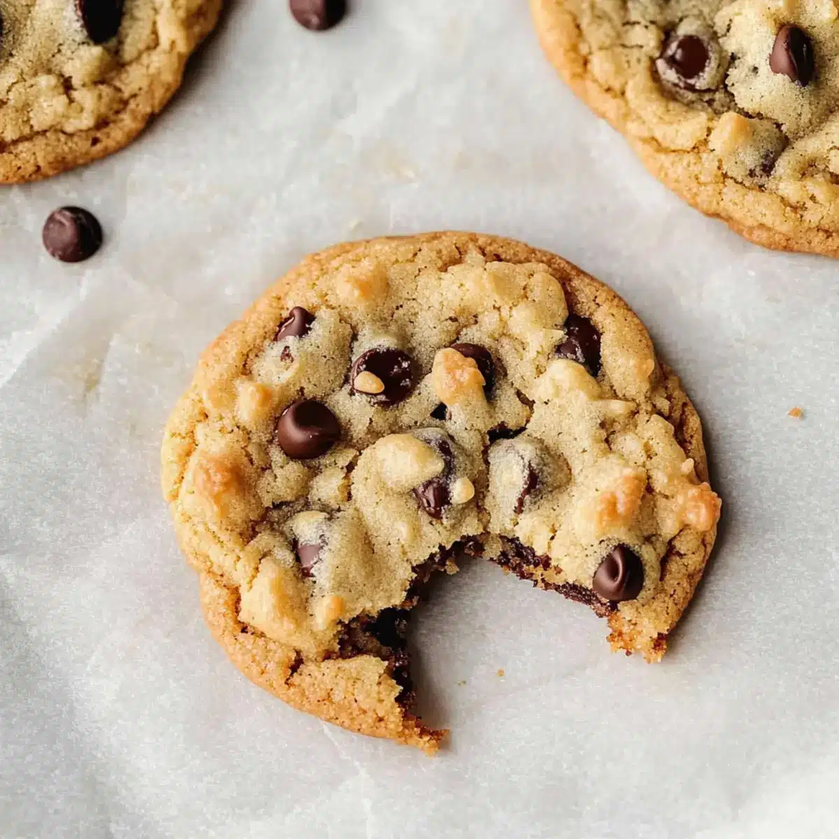 Soft and Chewy Chocolate Chip Cookies