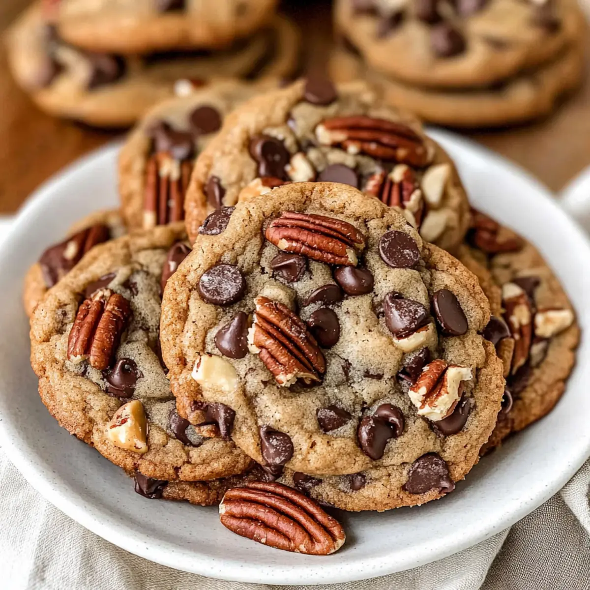 Chocolate Chip Pecan Cookies