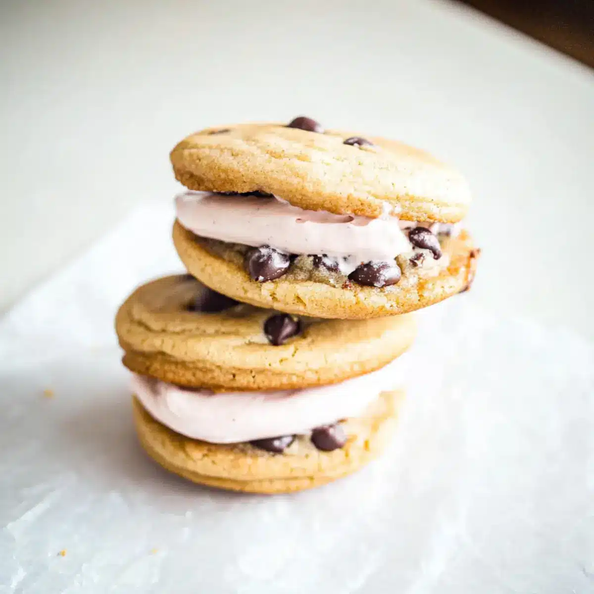 Chocolate Chip Cookie Sandwiches