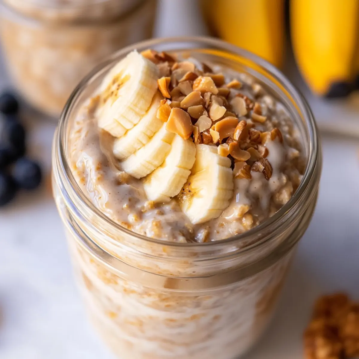 Peanut Butter Overnight Oats