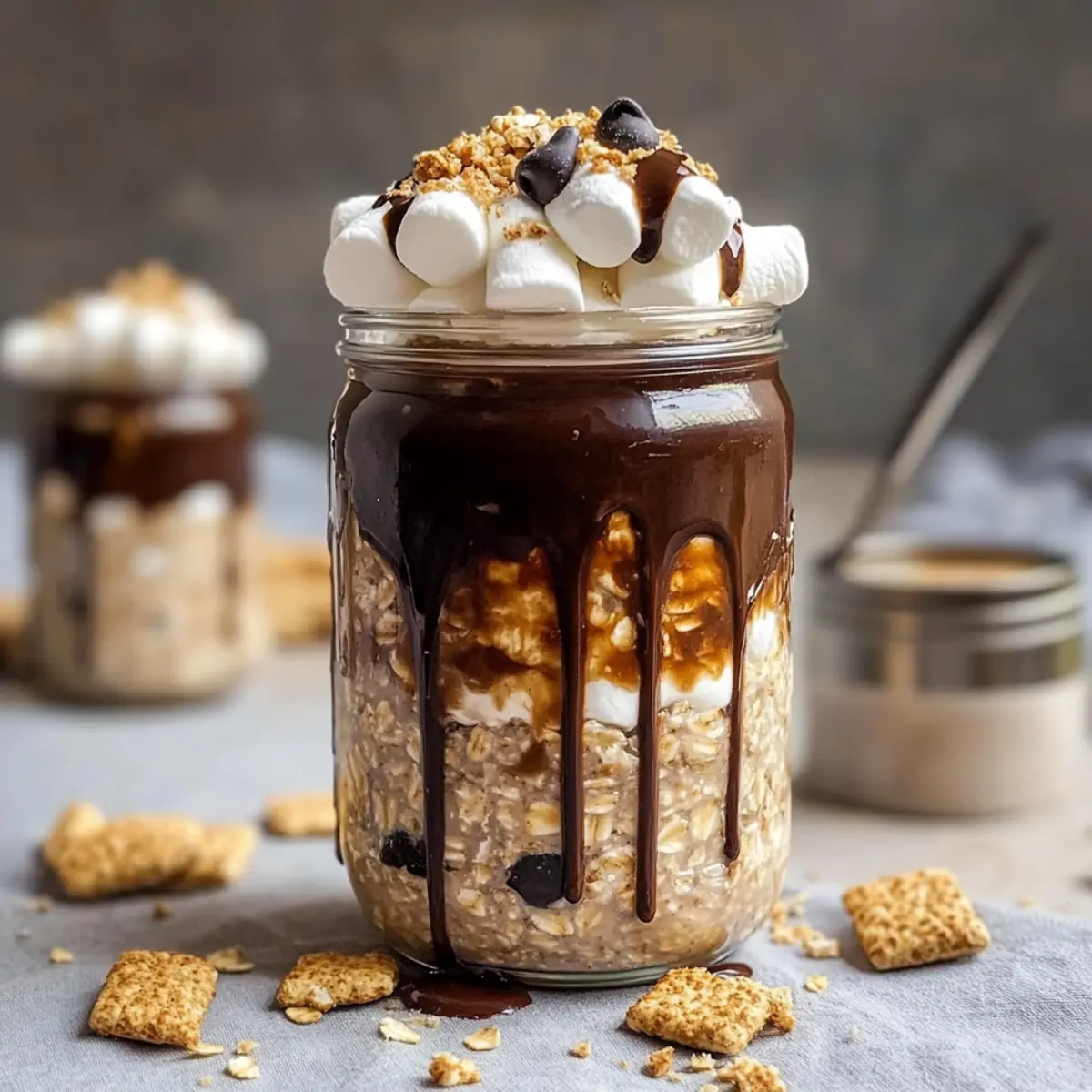 S’mores Overnight Oats