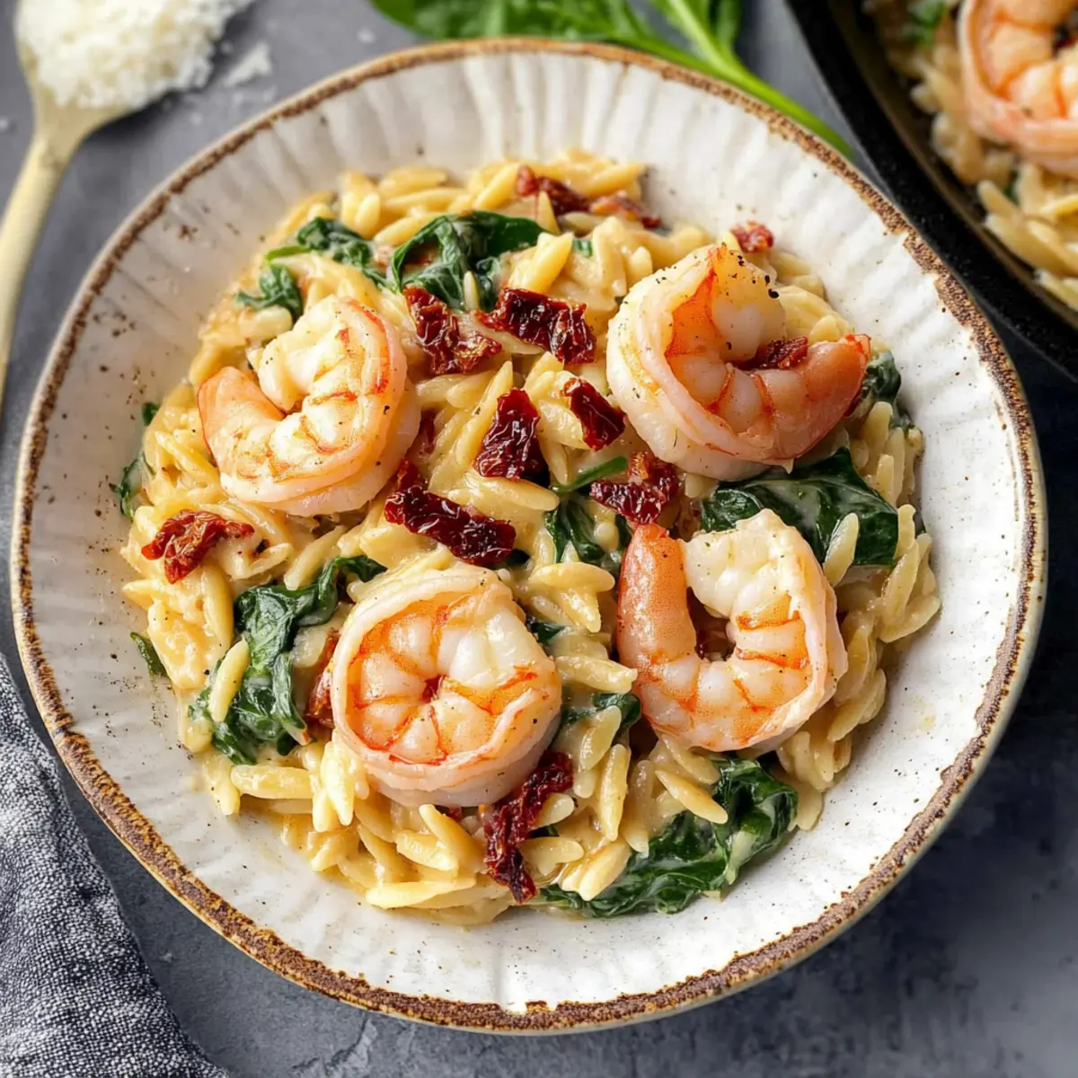 Shrimp Orzo