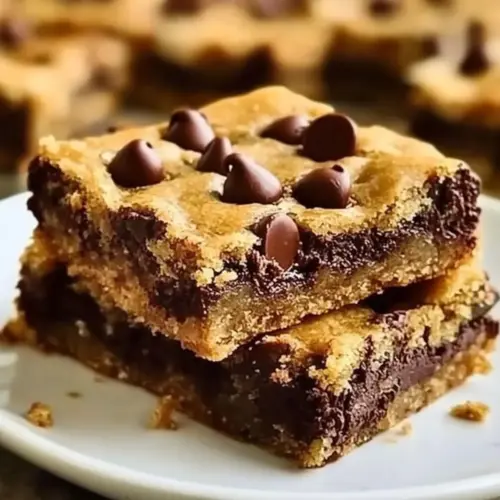 Gooey Chocolate Chip Cookie Bars