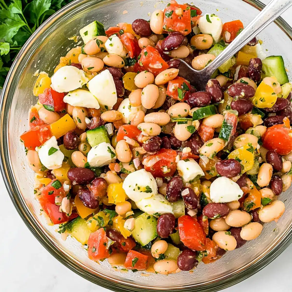 Italian Dense Bean Salad