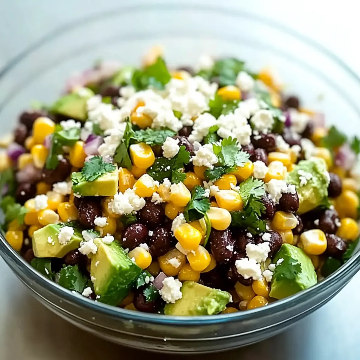 Street Corn Salad with Black Beans
