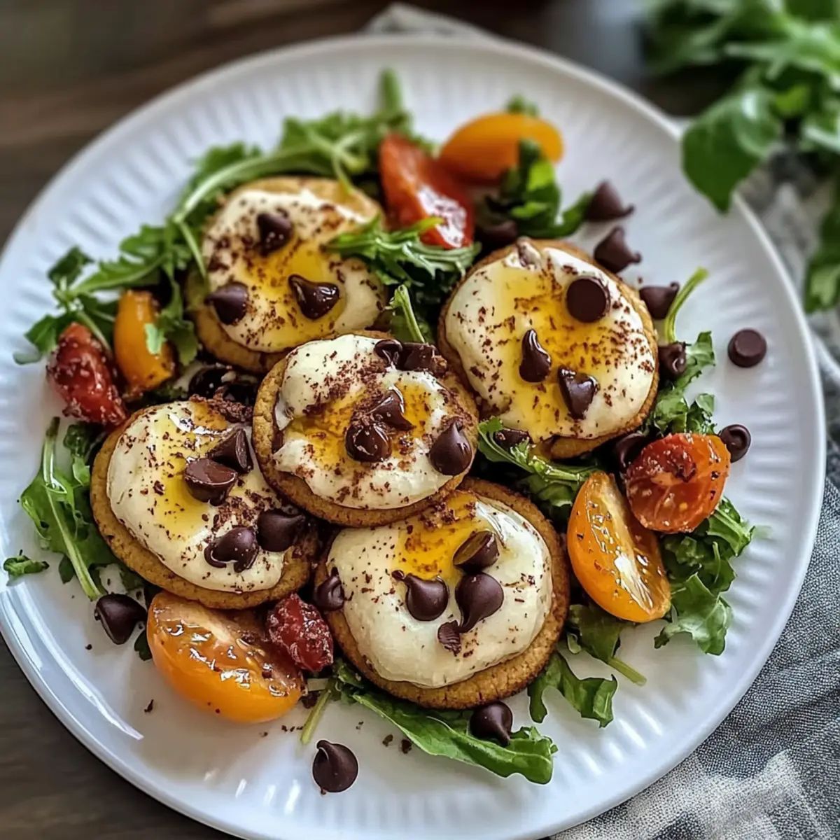Peach Burrata Salad