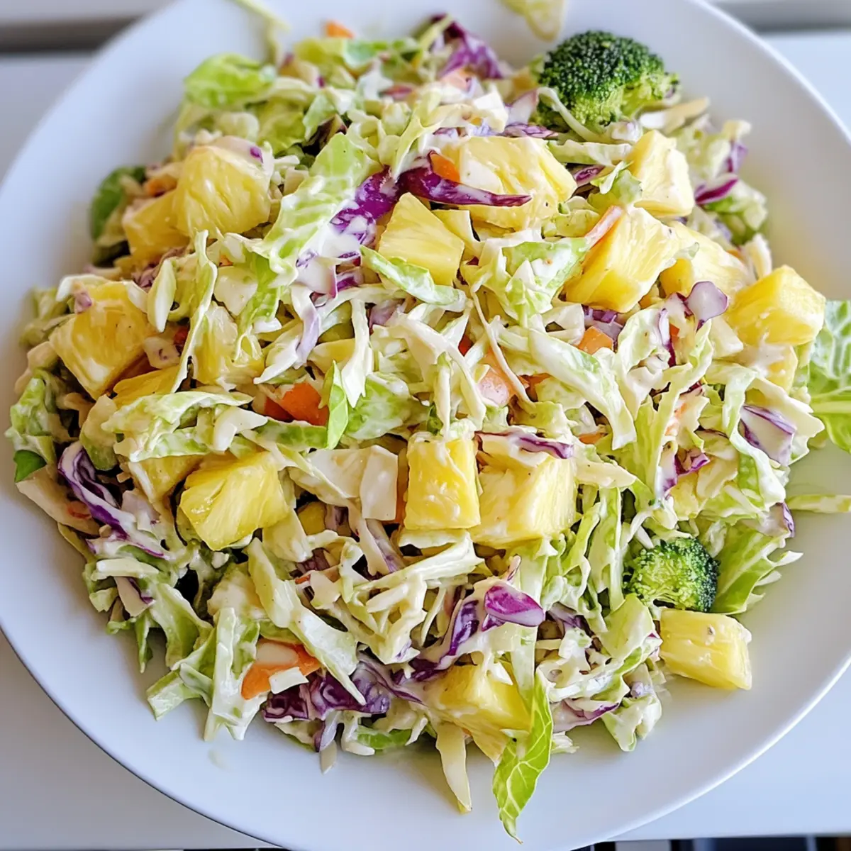 Pineapple Coleslaw