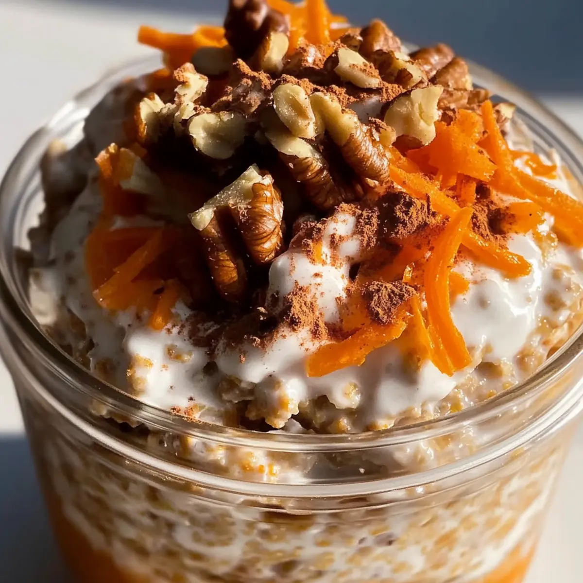 Carrot Cake Overnight Oats