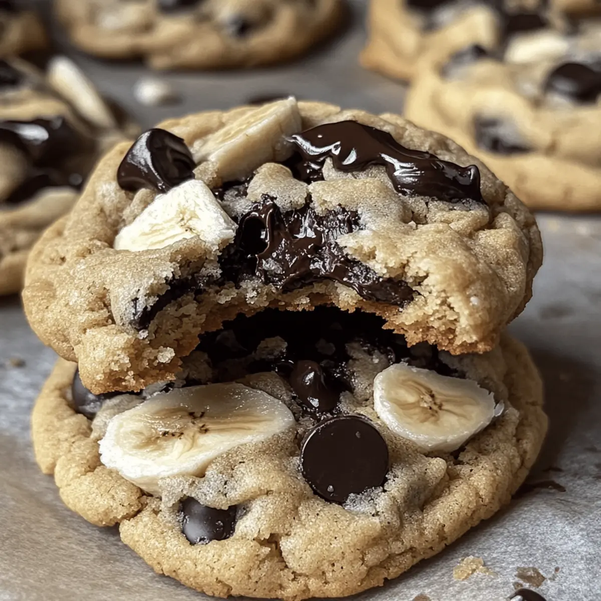 Brown Butter Banana Cookies